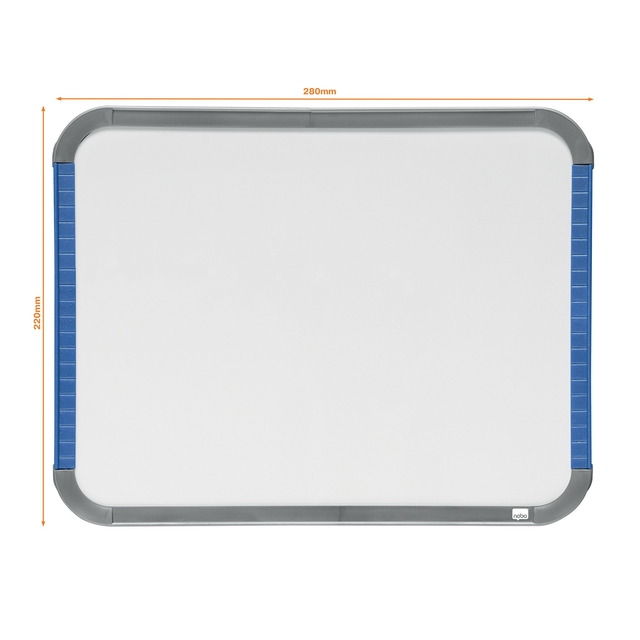 Whiteboard Nobo Slim Line 22x28cm wit