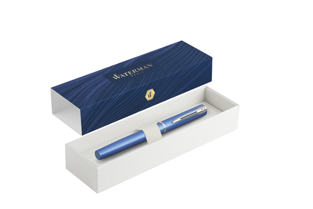 Vulpen Waterman Allure blue lacquer CT fijn