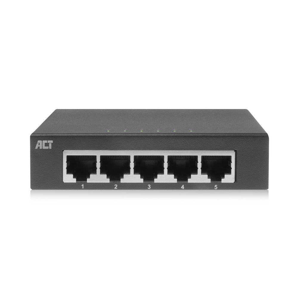 ACT 5-Poorts Gigabit Ethernet Netwerkswitch