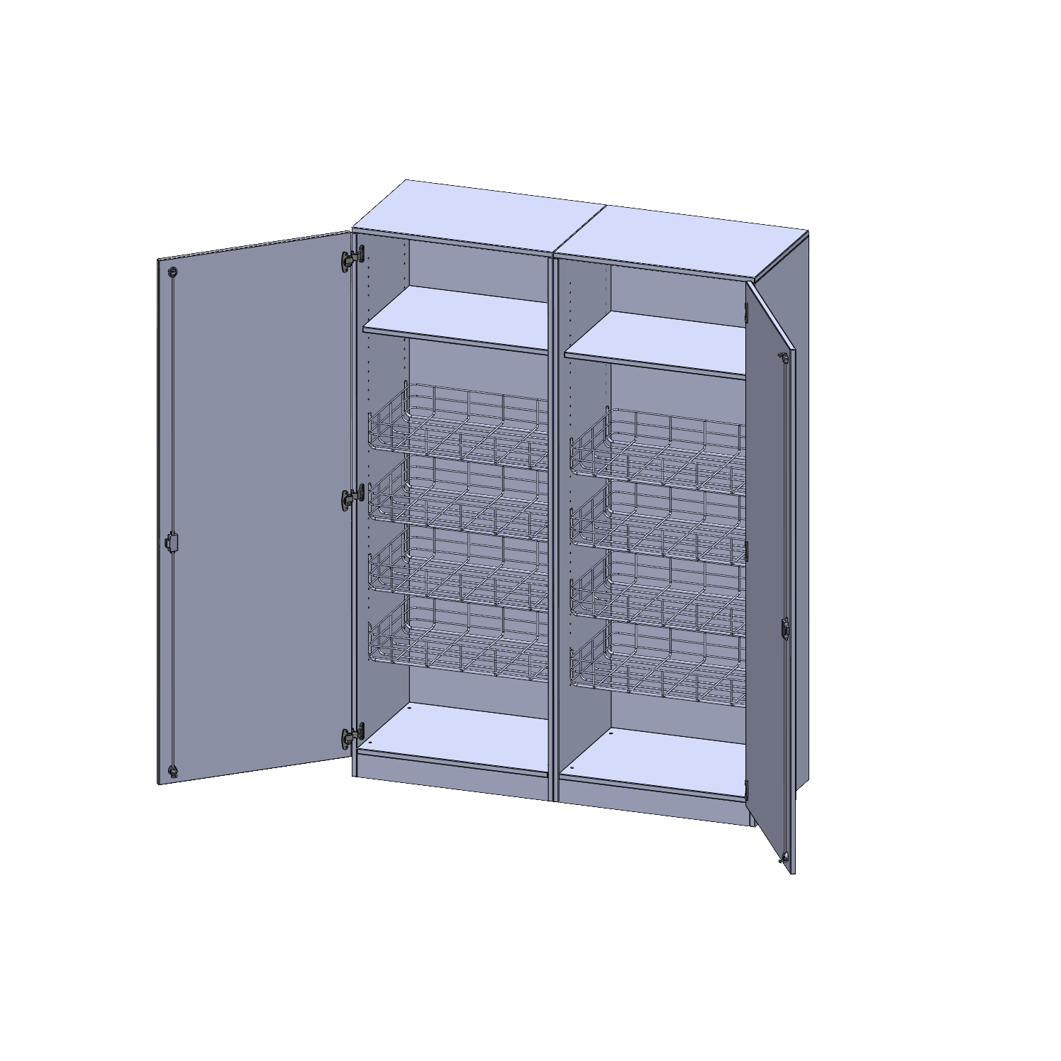 Sportkast, 5 maphoogtes - evo180 serie