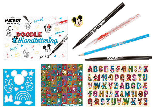 Handletterset Disney Mickey en Minnie