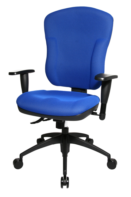 Bureaustoel Topstar Wellpoint 30 SY blauw