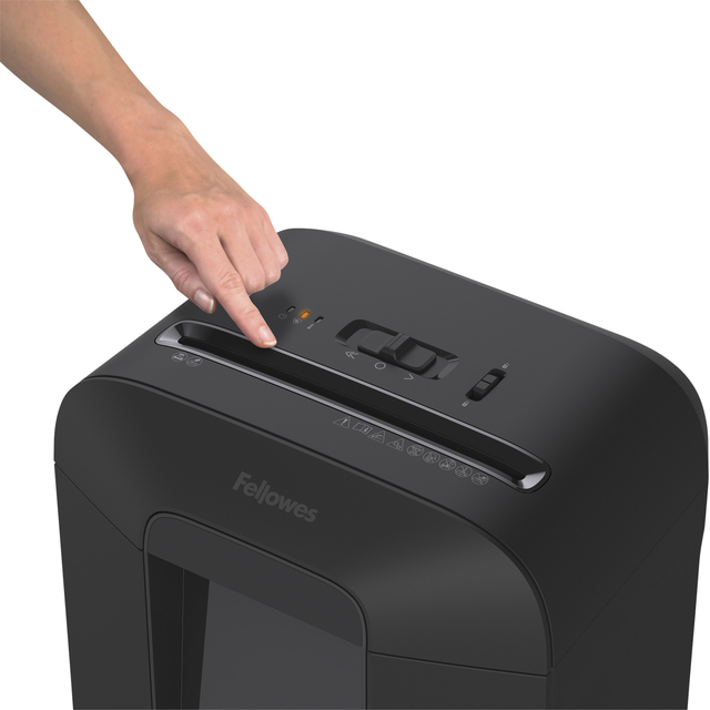 Papiervernietiger Fellowes Powershred LX85 snippers 4x40mm zwart