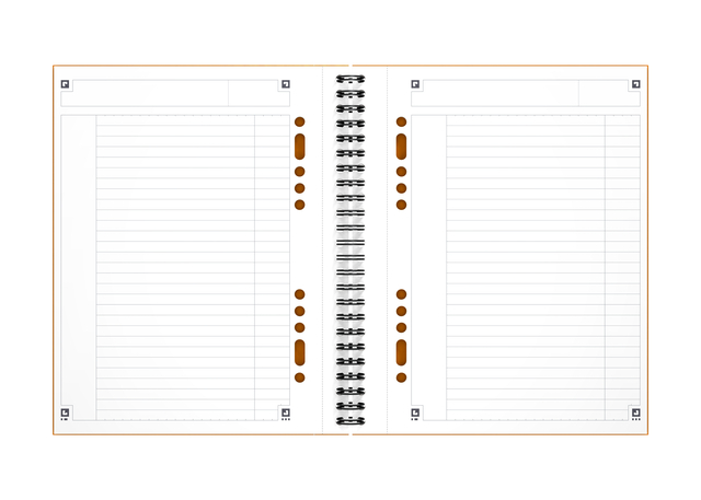 Spiraalblok Oxford International Notebook A5+ lijn