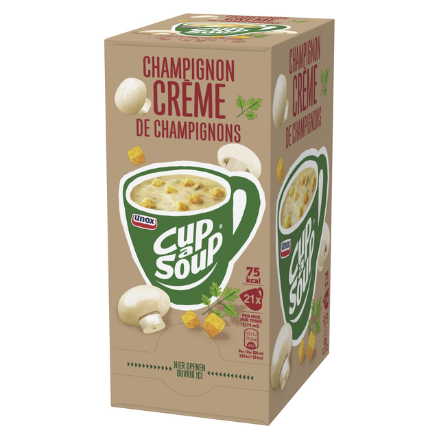 Cup-a-Soup Unox champignon crème 21x175ml