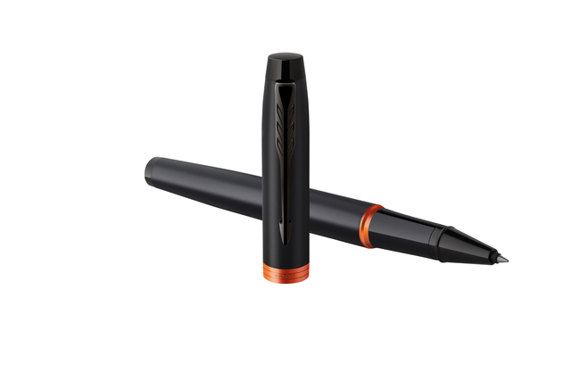 Rollerpen Parker IM black orange vibrant ring fijn