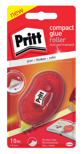 Lijmroller Pritt Compact non permanent 10m op blister