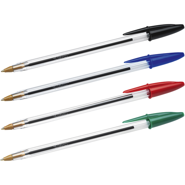 Balpen Bic Cristal medium zwart