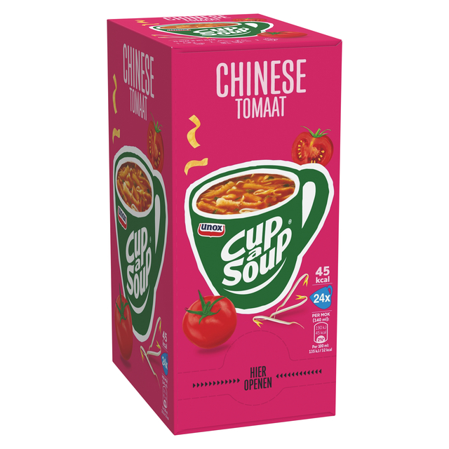 Cup-a-Soup Unox Chinese tomaat 24x140ml