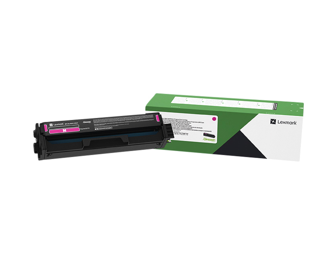 Tonercartridge Lexmark C3220M0 rood