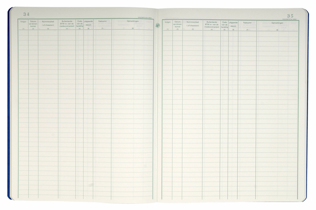 Register Piqure garagisten 320x250mm 80vel assorti