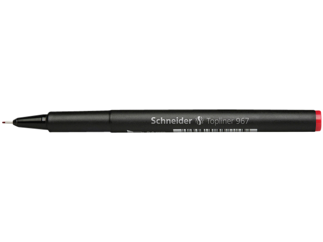 Fineliner Schneider 967 0.4mm rood