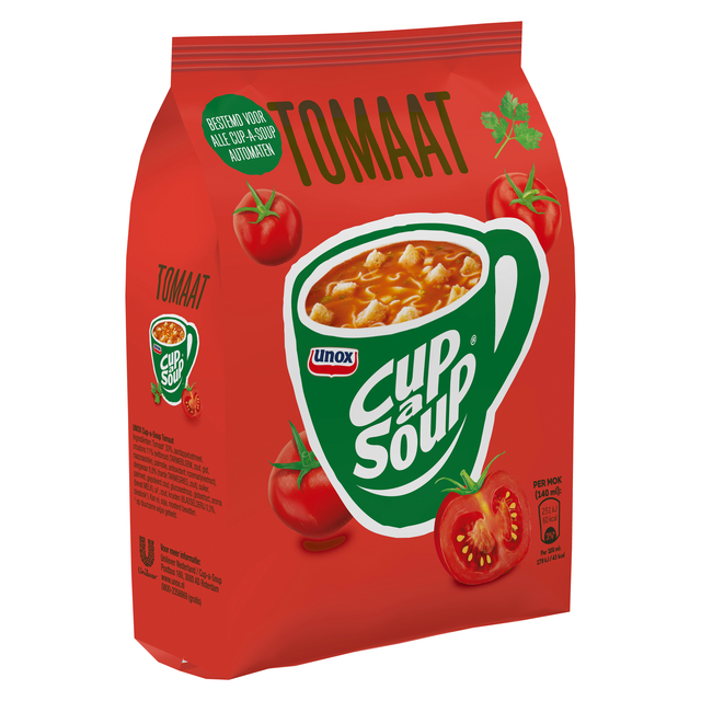 Cup-a-Soup Unox machinezak tomaat 140ml