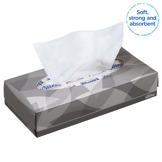 Facial tissues Kleenex 2-laags 100 vel wit 8835