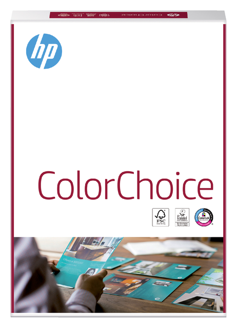 Kleurenlaserpapier HP Color Choice A4 100gr wit 500vel