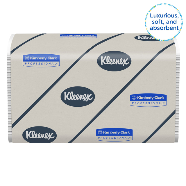 Handdoek Kleenex Ultra i-vouw 2-laags 215x415mm 30x94 vel wit 6772