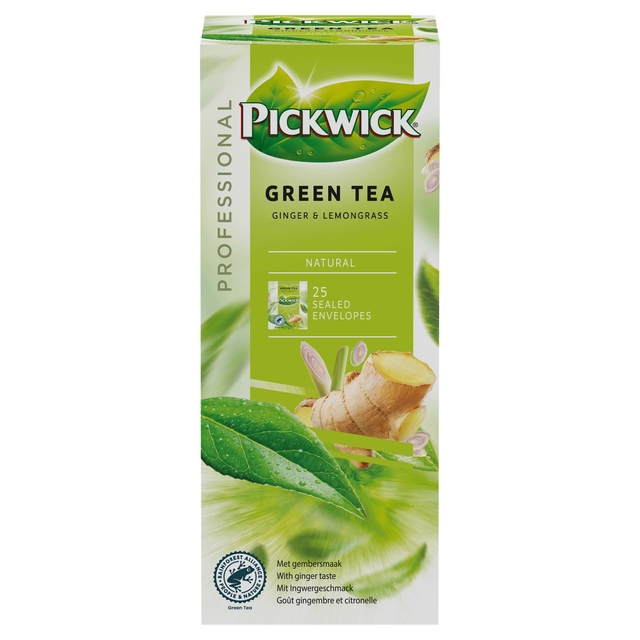 Thee Pickwick green ginger lemongrass 25x2gr