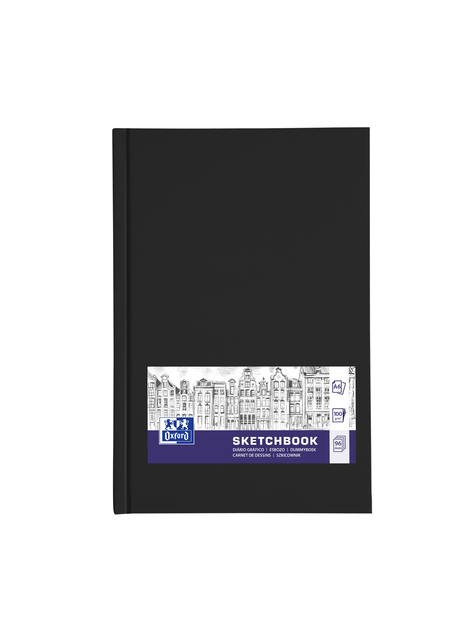 Dummyboek Oxford A6 96 vel 100 gram zwart