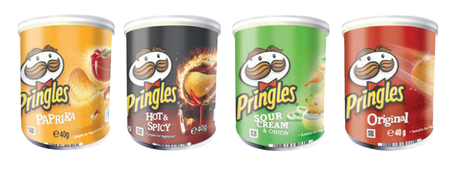 Chips pringles paprika 40 gram