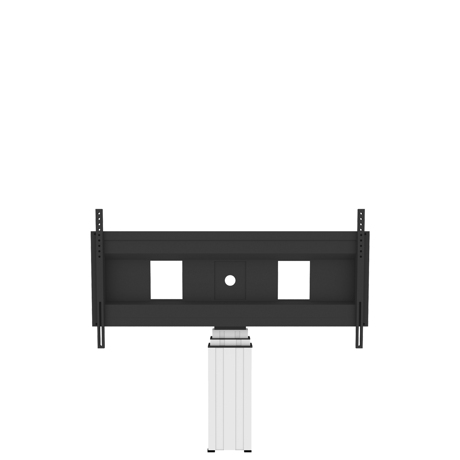 Elektrisch in hoogte verstelbare XL monitor muurbeugel, 70 cm slag