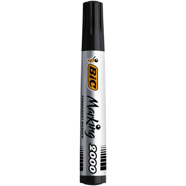 Viltstift Bic 2000 ecolutions rond large zwart