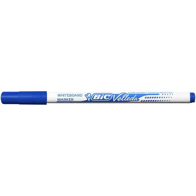 Viltstift Bic Velleda 1721 whiteboard rond fijn blauw