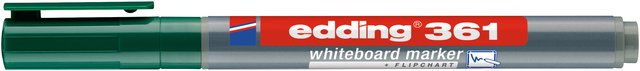 Viltstift edding 361 whiteboard rond 1mm groen