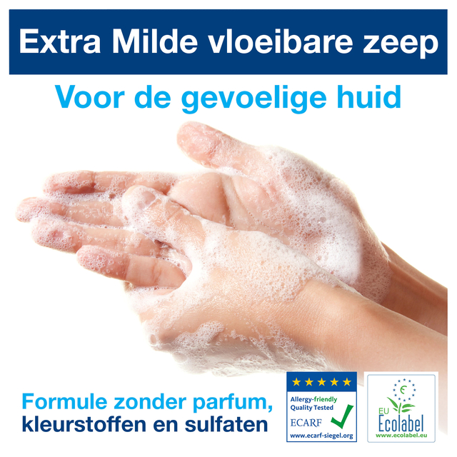 Handzeep Tork S1 Premium vloeibaar 1000ml gevoelige huid 420701