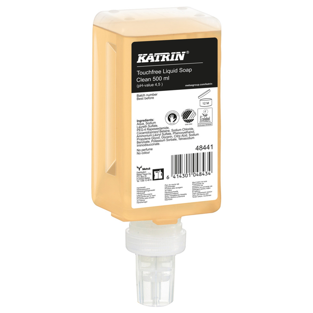 Handzeep Katrin Pure Neutral vloeibaar touchfree 500ml 48441