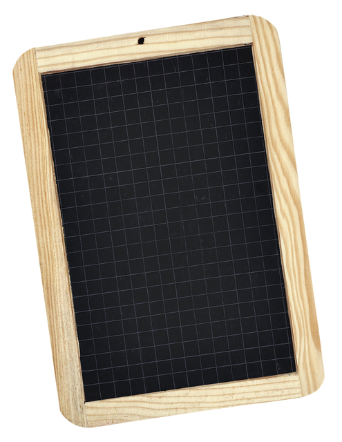 Krijtbord Giotto houten frame 18x26cm