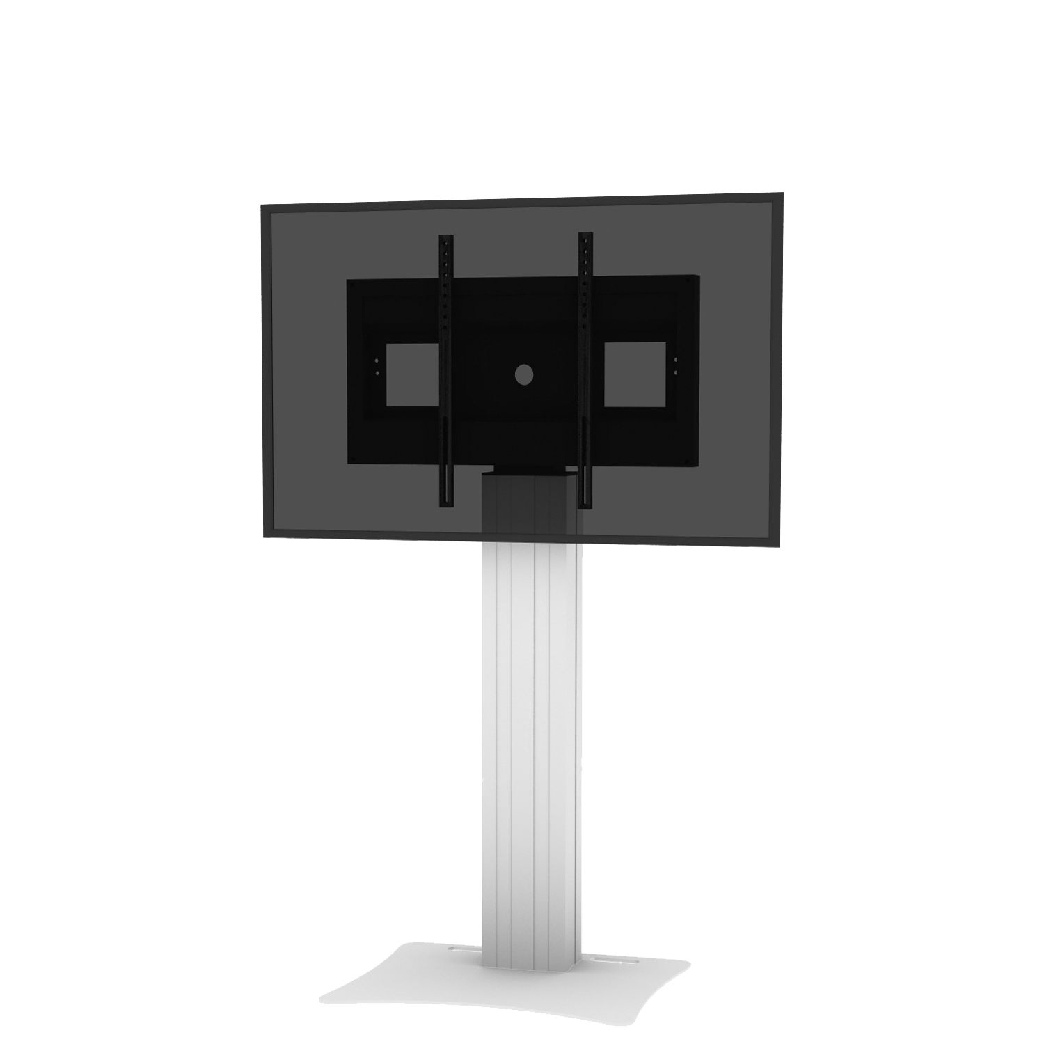 Displaystandaard en monitor muurbeugel, display midden 142 cm