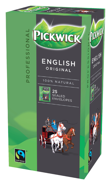 Thee Pickwick Fair Trade English 25x2.5gr