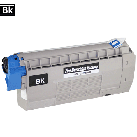 Huismerk toner - Oki (Cartridge) 45396304 compatibel, zwart