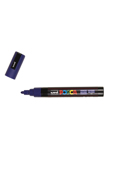 Verfstift Posca PC5M Medium Pruisisch blauw