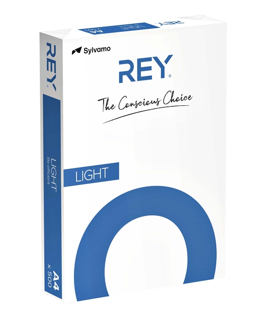 Kopieerpapier Rey Office Light A4 75gr wit 500 vel