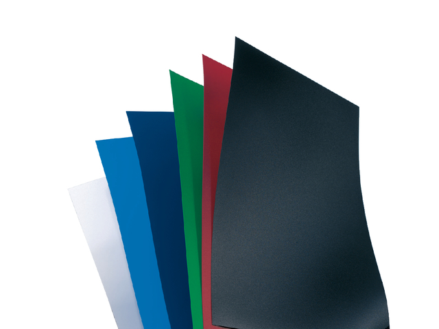 Voorblad GBC A4 Polycover 300micron blauw 100 stuks