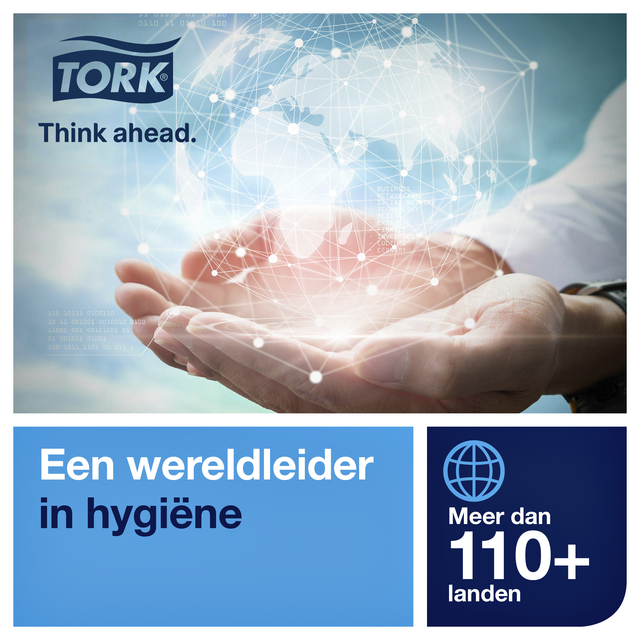 Handdoekdispenser Tork H3 Elevation wit 553000