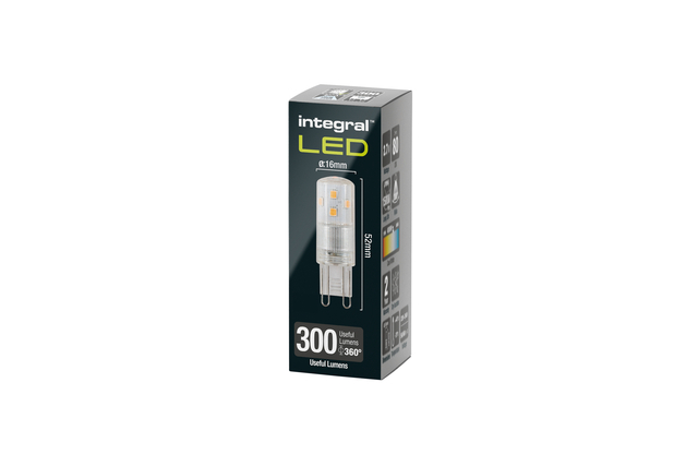 Ledlamp Integral G9 4000K koel wit 2.7W 300lumen