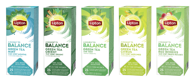 Thee Lipton Balance green tea 25x1.5gr