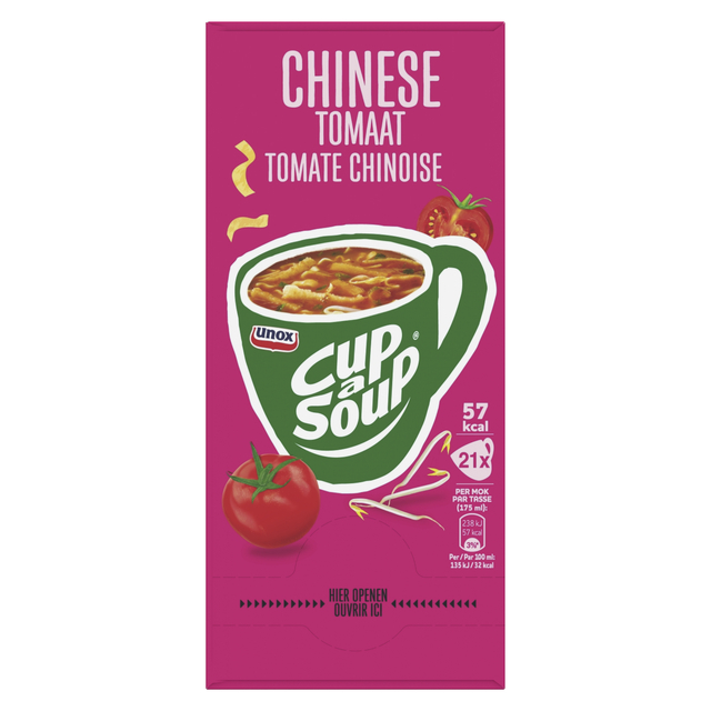 Cup-a-Soup Unox Chinese tomaten 21x175ml