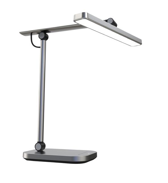 Bureaulamp Unilux Pureline led grijs