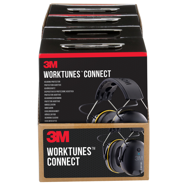 Oorkap 3M Worktunes Connect Bluetooth technologie 90543EC1 94-105 dB