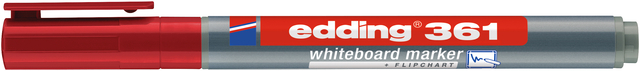 Whiteboardmarker edding 361 rond 1mm rood