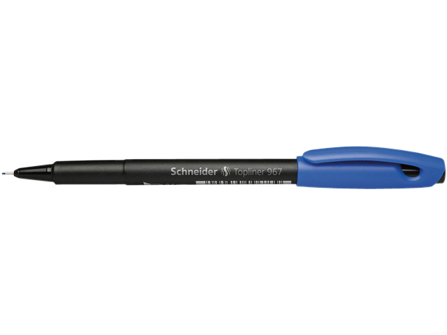 Fineliner Schneider 967 0.4mm blauw