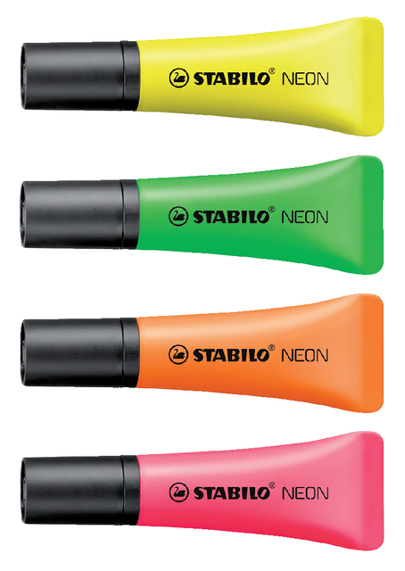 Markeerstift STABILO 72/56 neon roze