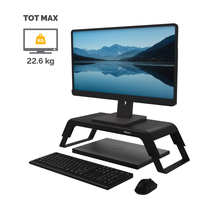 Monitorstandaard Fellowes Hana LT zwart