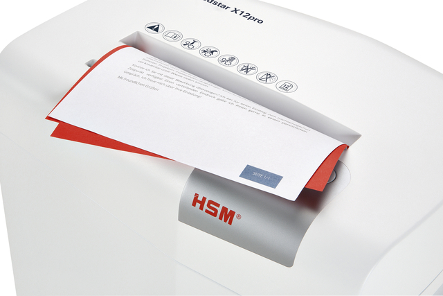 Papiervernietiger HSM shredstar X12pro snippers 2x15mm