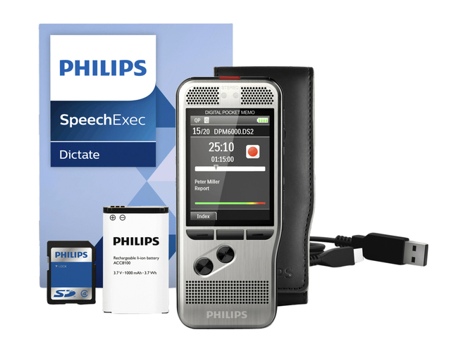 Dicteerapparaat Philips PocketMemo DPM6000