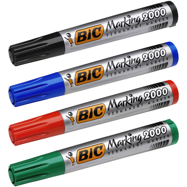 Viltstift Bic 2000 ecolutions rond large blauw