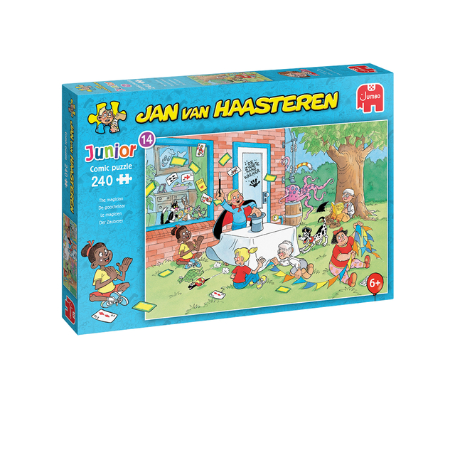 Puzzel JvH Junior 14 de Goochelaar 240 stukjes